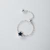 Geometric Layered Chain Ball Ring - Trendy Women's Statement Finger Accessory