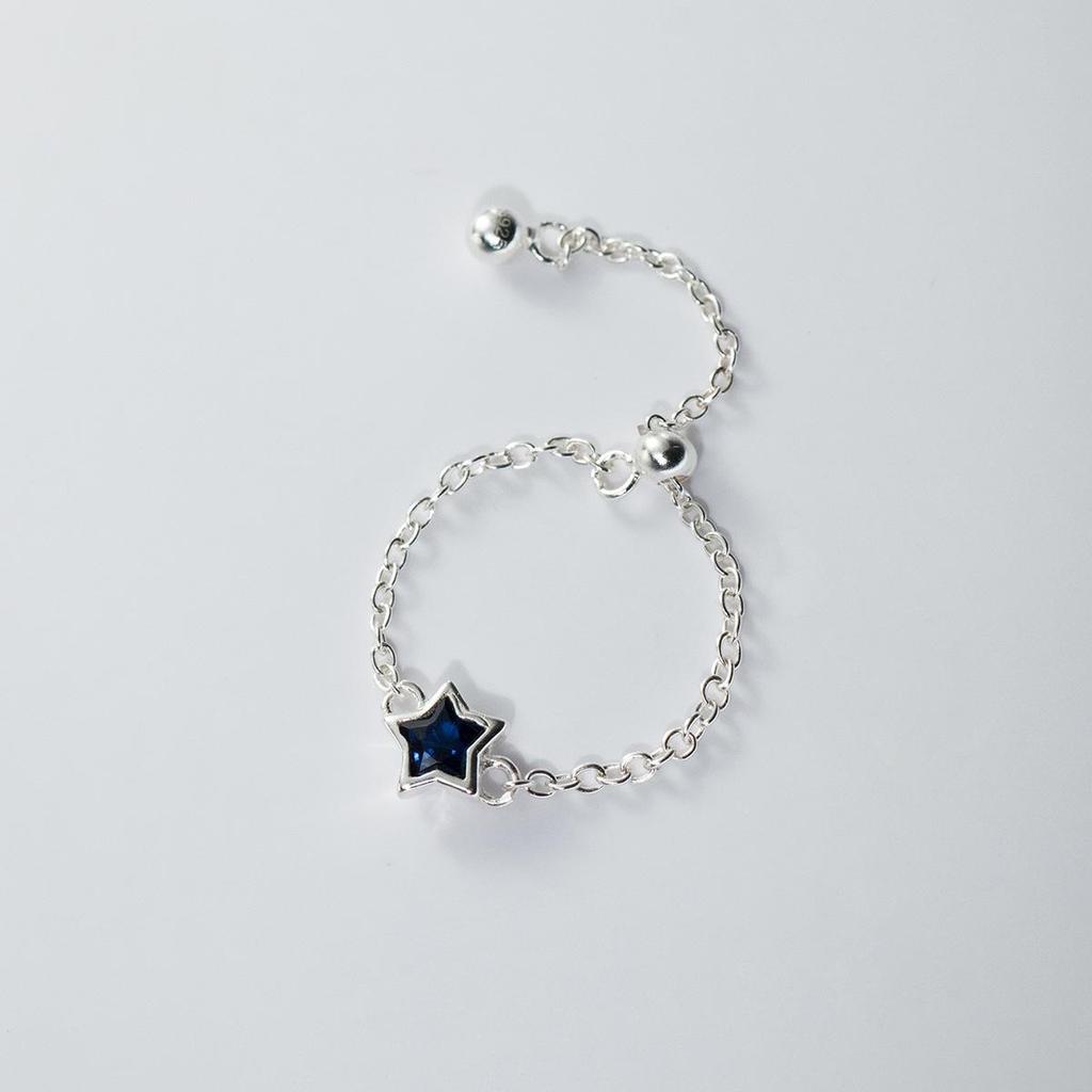 Geometric Layered Chain Ball Ring - Trendy Women's Statement Finger Accessory