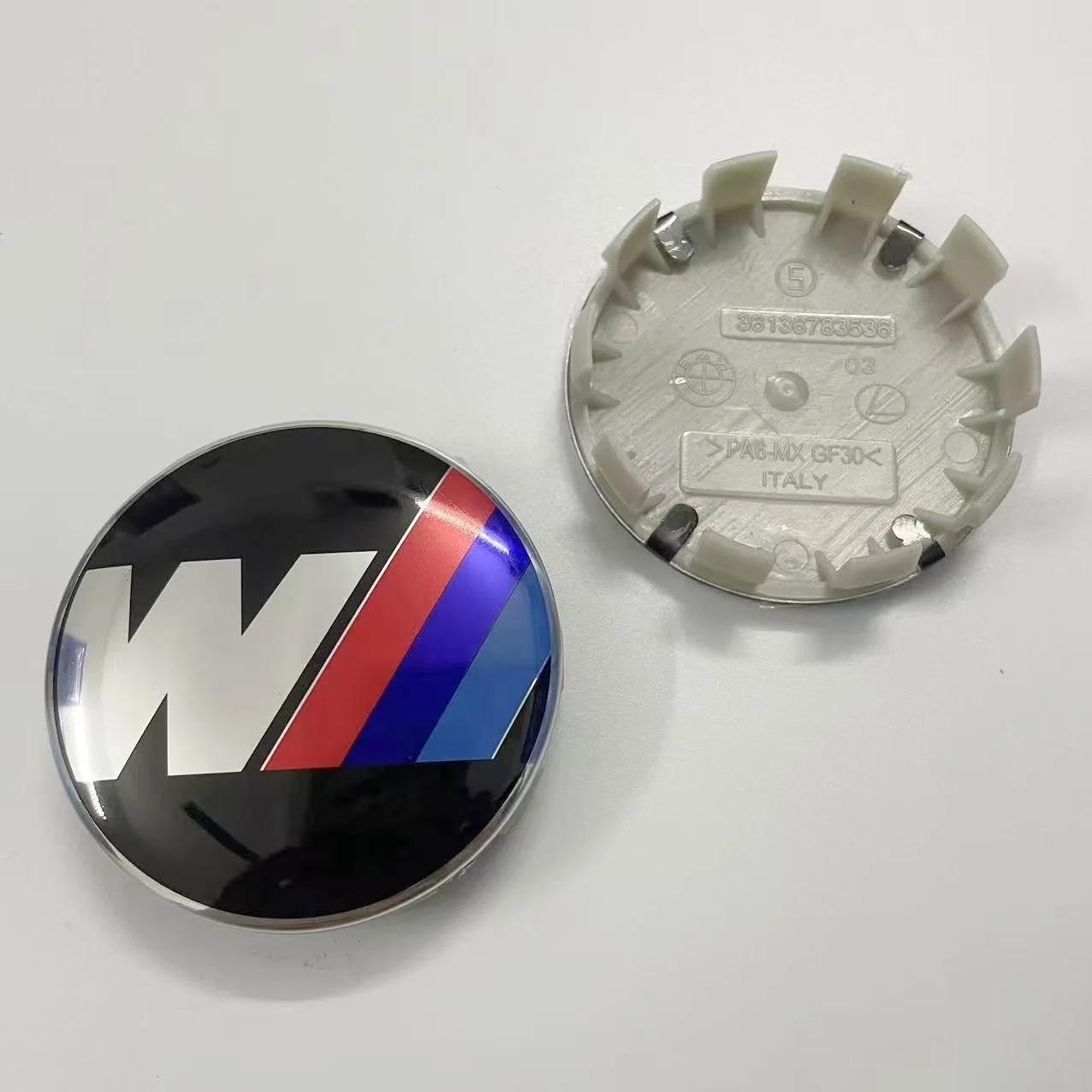 

4 шт.-68 мм Ковпачки центральних отворів колісних дисків Автомобільні Накладки на диски Значки Емблеми Для BMW 50-ї M F20 F22 F23 F21 E81 E82 E87 E88 E84 E70 E15 F85 F86. 68mm-4pcs