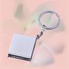 HOT 1/2PCS Key Ring Pull Ruler DIY Hand Gauging Tools Tape Measure Keychain Portable Measuring Tools Retractable Rule