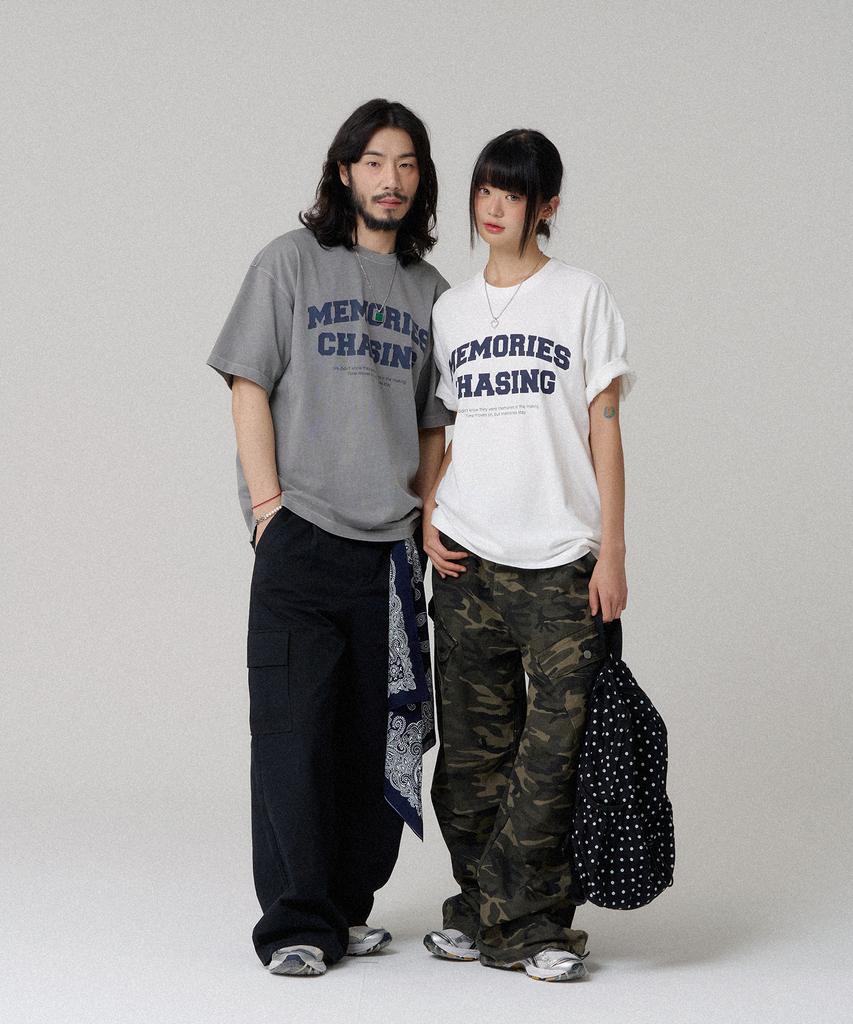 Beobeulpiseu 16-Count Memories Pigment T-Shirt_Light Gray
