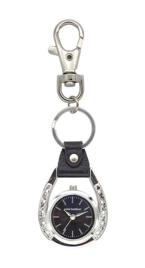

[Подписаться] Карманные часы porte bonheur с подвеской в виде подковы N03124A-0 BK женские