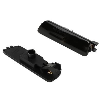 1 Paar Getönte Stoßstangenmarkierungsleuchten Seitenlichtgehäuse für MK4 617215181853 (Schwarz)