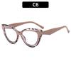  New Fashion TR90 Cat Eye Women Anti Blue Light Glasses Frame Retro Men Optical Luxury Eyewear