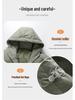 Men's Loose Hooded Puffer Jacket - Winter Hong Kong Style, Plus Size