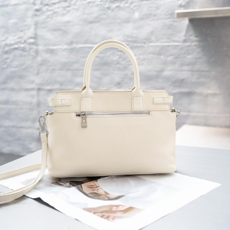 Large-capacity Tote Bag Women's Factory Genuine Leather Fashionable TOGO Top-layer Cowhide Cross-section Handbag