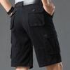 Men Cargo Shorts Casual Army Combat Pants with Pocket Male Knee Length Summer Sports Work Trousers