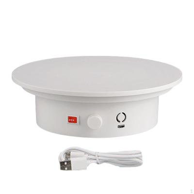 Electric Rotating Turntable Jewelry Holder Display Table for 3D Models Cake