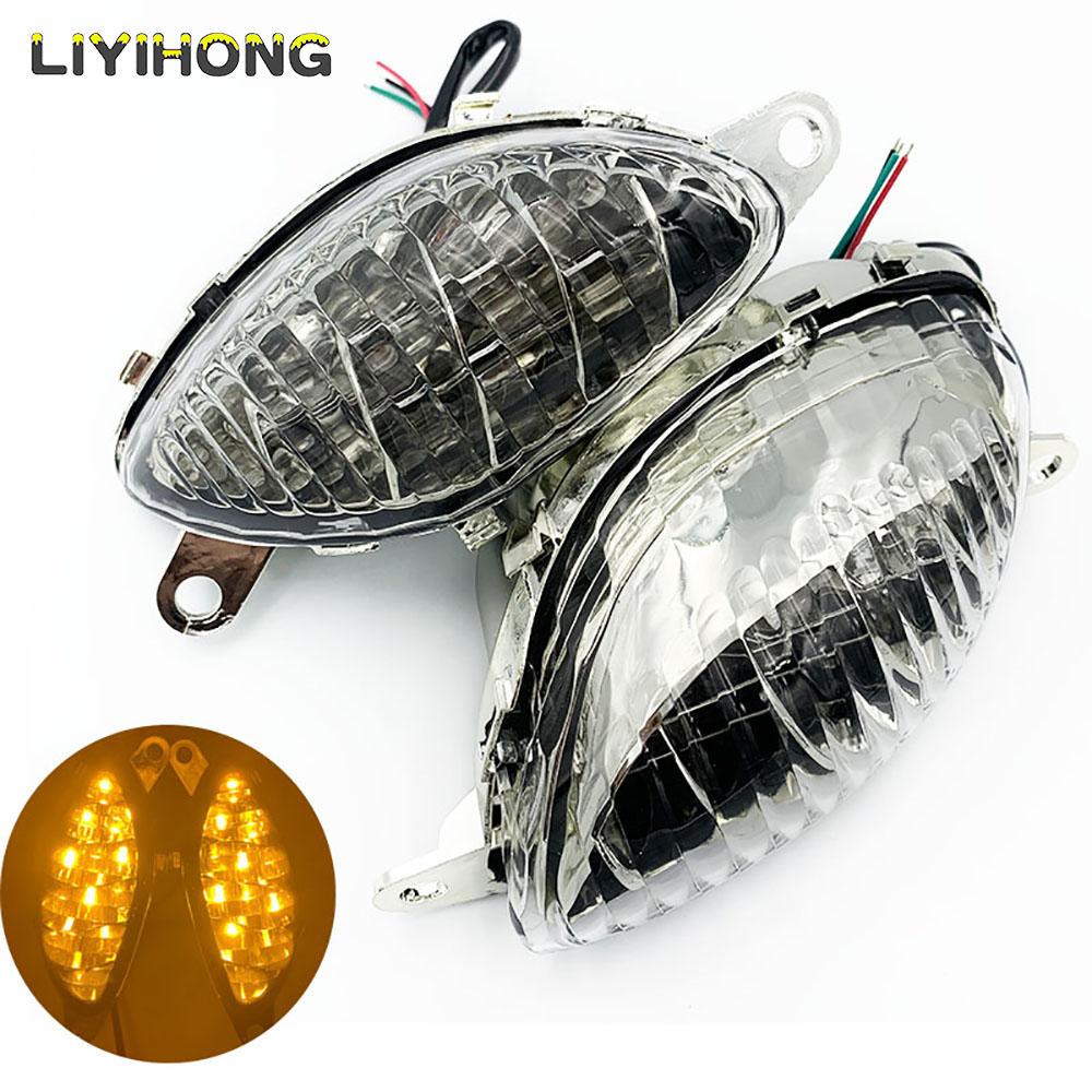 LED Turn Signal Indicator Lights For SUZUKI GSX1300R HAYAB 1999 - 2007 Motorcycle Accessories Blinker Lamp GSX 1300 GSX-1300