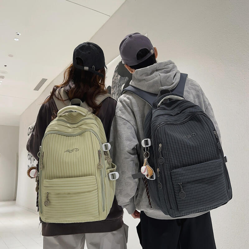 Campus Men's Backpack Middle School Students' Class Schoolbag Women's Large Capacity Backpack