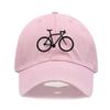Soft Cotton Baseball Cap for Women Men Adjustable Fashion Bicycle Embroidered Dad Hat Unisex Classic Golf Caps