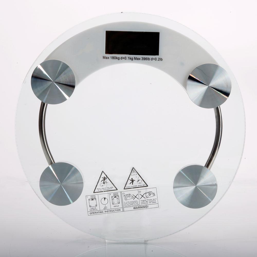 180KG/100G High Strength Toughened Glass 4-Digits LCD Display Electronic Weighting Scale
