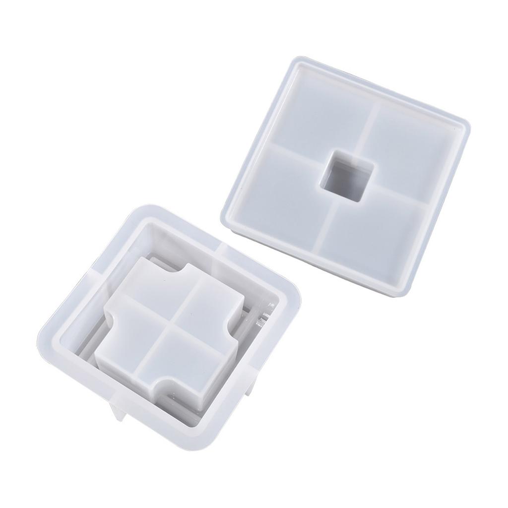 Ashtray Resin Molds,Square Silicone Molds for Resin,Jewelry Resin Molds,Silicone Ashtray Mold Casting Mold for Coasters