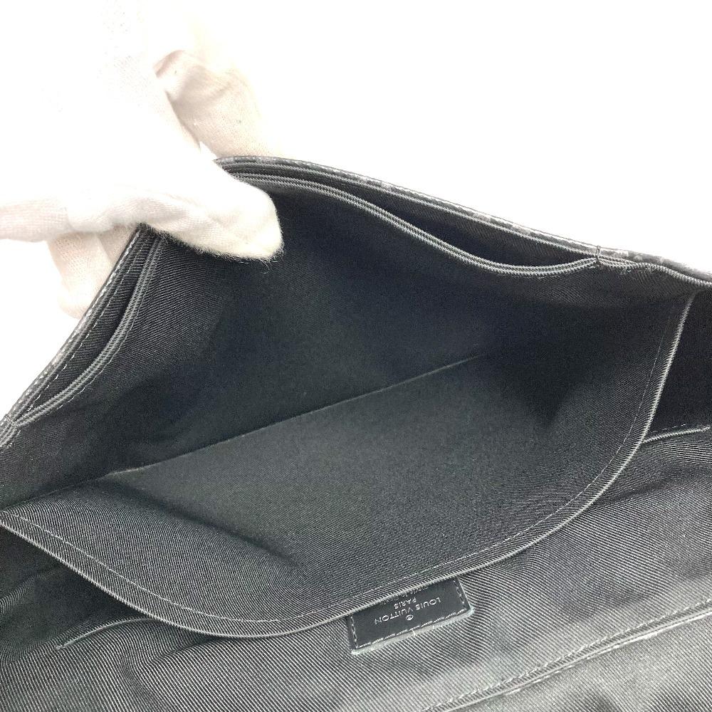 Louis Vuitton M46255 MonogramEclipse District PM NV3 Crossbody Flap Shoulder Bag