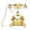 MS-8318B European Vintage Telephone Classical Wood Color LCD Caller ID Retro Telephone for Living