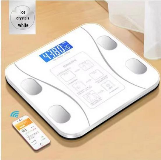 Smart Rechargeable Body Fat Scale: Precise, Durable, Compact Digital Weight Measurement