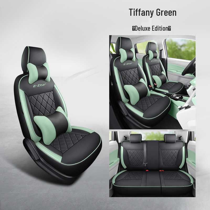 Benbenestar National Edition Full Coverage Colorful Car Seat Cushions and Covers