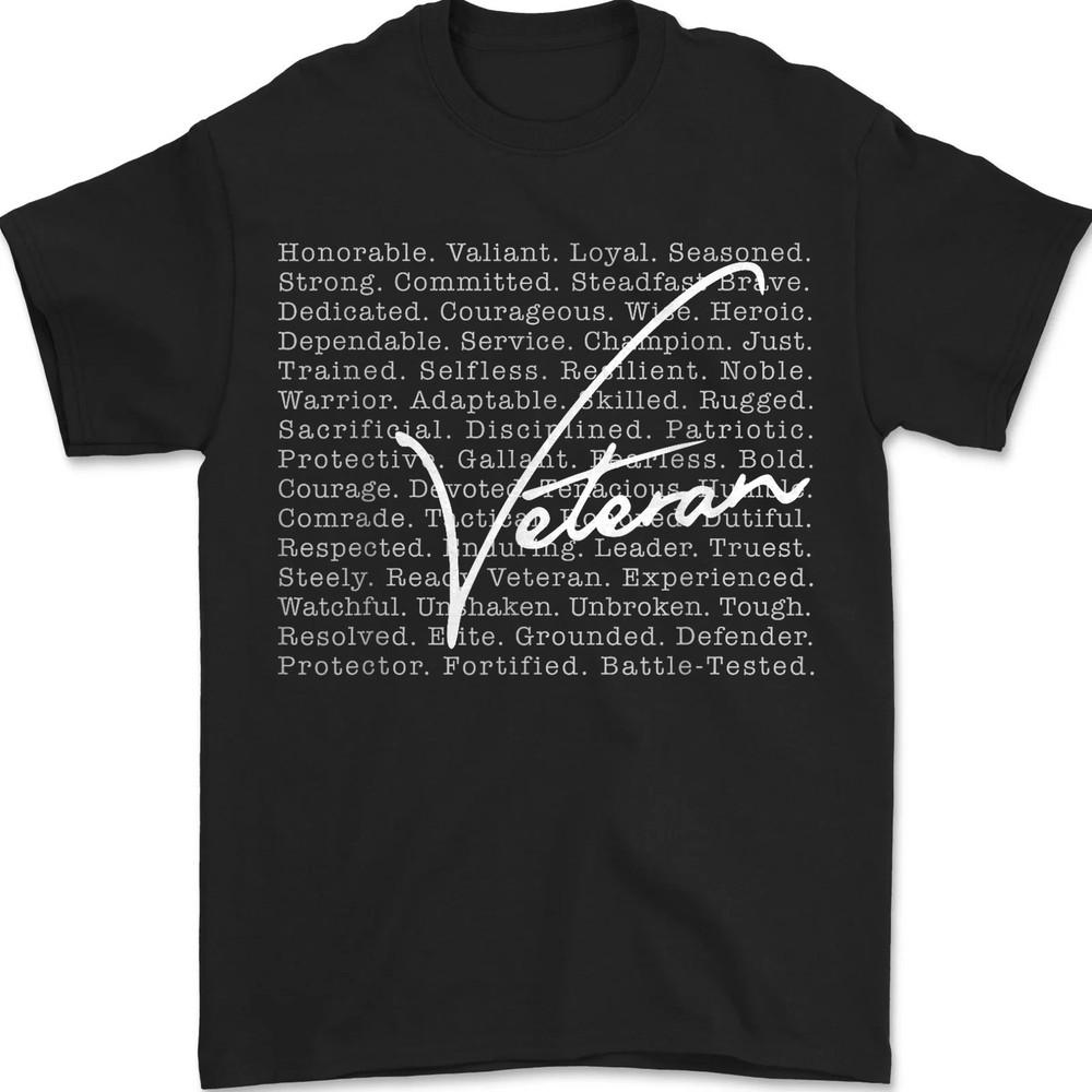 

Veteran Definition Veteran s Day Patriotic Military Proud Family Unisex T-Shirt XL