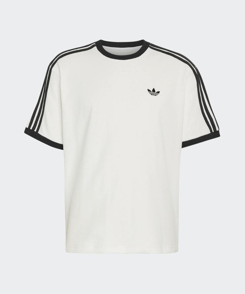 ADIDAS Terry Cali Tee - Cloud White:Black / Kw7400