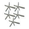 Starfish Geometric Side Spring Metal Bang Hair Clip, Zinc Alloy Snap Barrette for Women and Girls, Straight Curly Hair Fringe