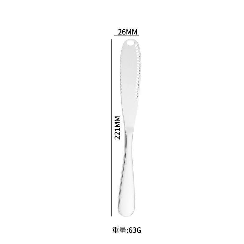 Stainless steel tableware, knives, forks and spoons, western food, golden steak, knives, forks and spoons four-piece set