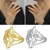 Wiccan Cross Celtics Knot Women Rings Witchcraft Good Luck Protection Amulet