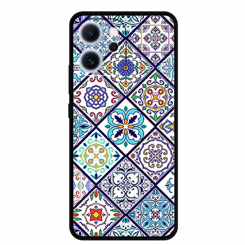For Oppo Reno15 F Case 3D Flower Emboss Luxury Soft Silicone Phone Back Cover Case For Reno15F Reno 15 F Floral Gift Funda Coque