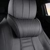 Leather Cover Car Headrest Cushion Memory Foam Auto Cervical Cushion Car Seat Neck Pillow