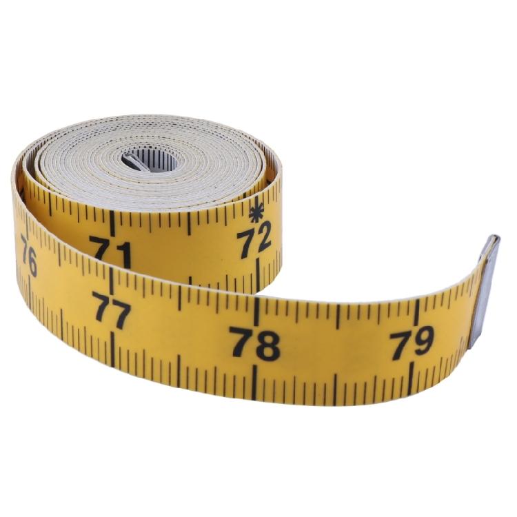 60"/150cm Soft BodyFitness Measuring Ruler Sewings Cloth Tailor Tape Measure