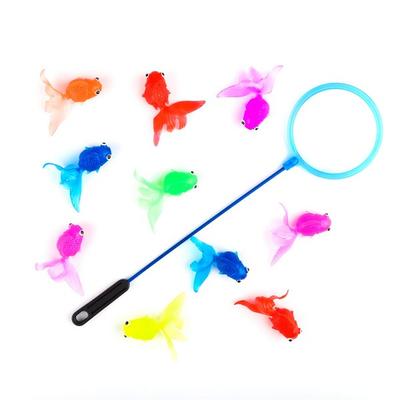 Sada 10 kusů Villan Small World Maminka Zlatá rybka - Model koupací ryby plovoucí ve vodě po celá staletí Korejské dětské hračky