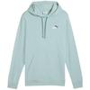 ESS 2 Color Small No.1 Logo Hoodie TR Men's Regular Fit Green Moderne