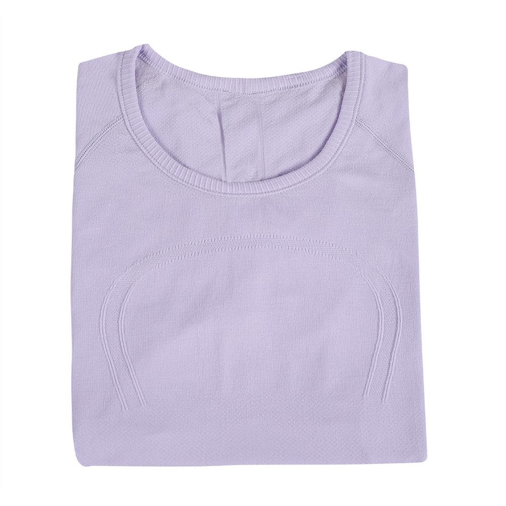 Women's Quick-Dry Sport Crew Neck Short Sleeve Top for Running & Yoga