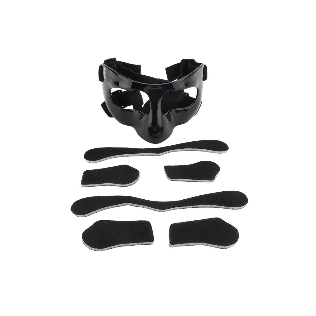 Nose Guard for Broken Nose Adjustable Basketball Face Shield Nose Protector for Adults Teens Soccer 