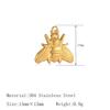 3Pcs Bee/Violin/Coconut Palm/Hearts Charms Stainless Steel Necklaces Bracelet Pendants Handmade Craft DIY Jewelry Making Finding