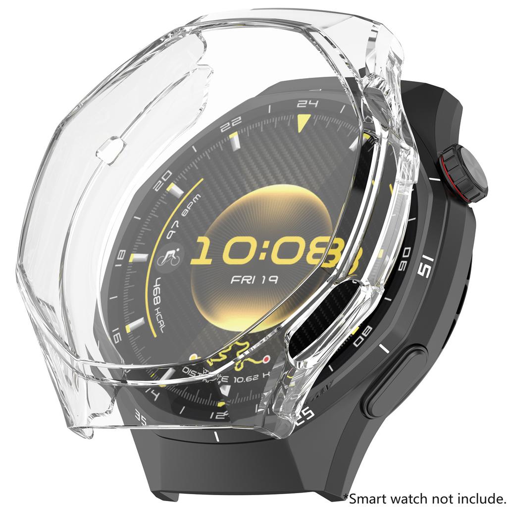 PC Case +Tempered Glass for Huawei Watch GT6 46mm Full Cover Screen Protector Bumper for Watch GT6 46mm Protective Accessores