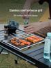 Himalayan Outdoor Stainless Steel Folding Charcoal BBQ Grill for Camping