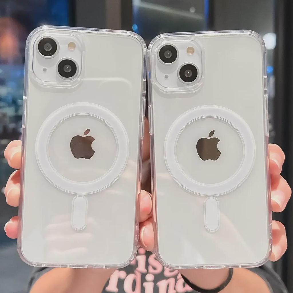 iPhone 16 Pro Max MagSafe Clear Case with Pop-Up Animation Suitable for Apple 15/14/13/12