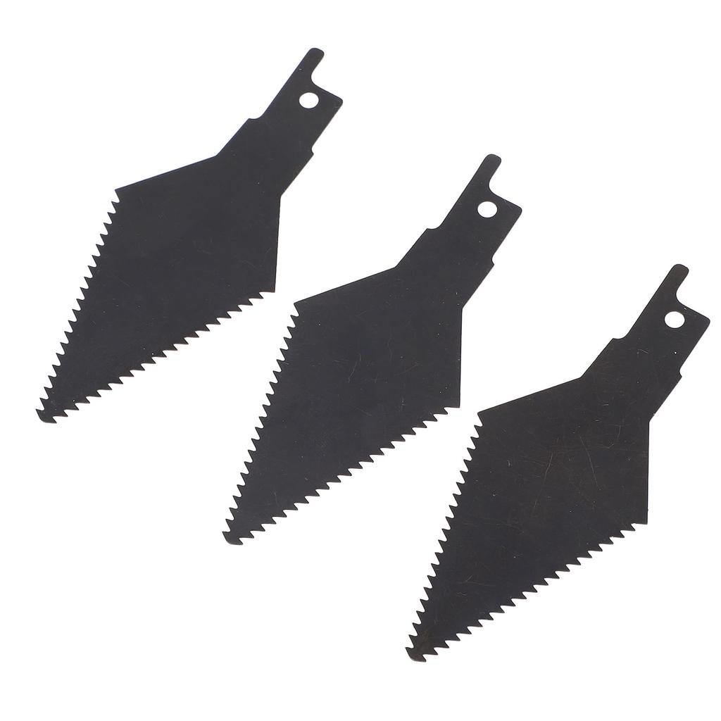 3PCS Tile Grout Removal Tools Blades Carbon Steel Double Side Sawblade for Floor Seam Cement