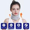 Tutore per il collo Cuscino da viaggio in memory foam Portatile Correttore posturale Supporto anti-russamento Traspirante Collare cervicale per alleviare il dolore