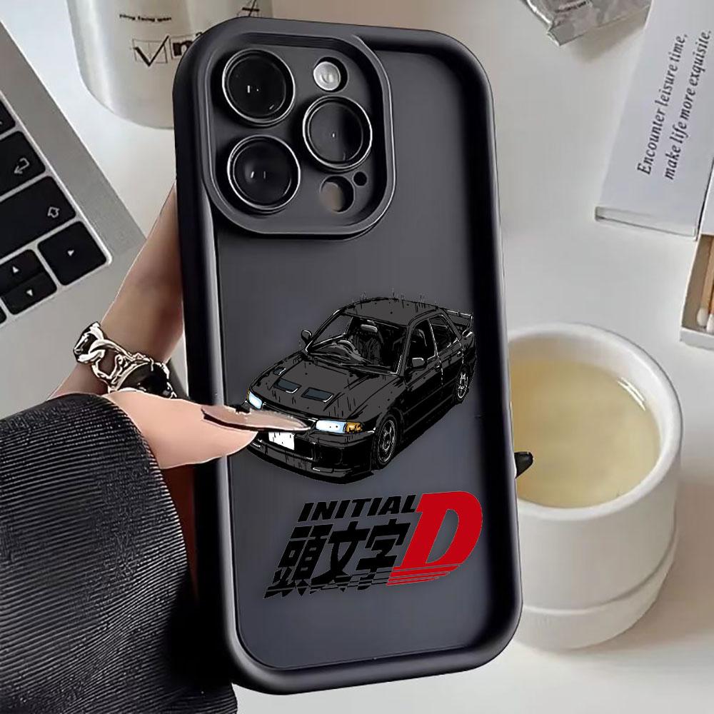 I-Initial D AE86 Tail Light Vehicle Phone Case For iphone Apple 17 AIR 16 16E 11 12 13 14 15 XR Plus Pro Max Silicone Case Cover