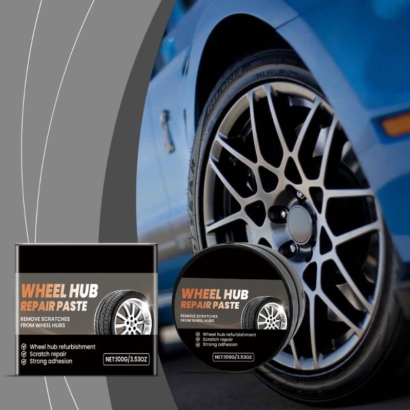 Professional High Efficiency Rims Polishing Cream Wheel Polish Paste for Vehicle Enthusiasts & Auto Detail Professional