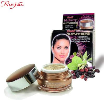 Crème Blanchissante et Anti-Âge au Glutathion de Mûrier 10 g - Thaï