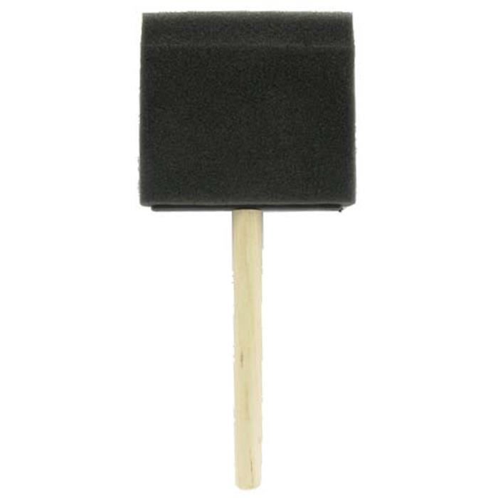 Pinceau éponge - Cléopâtre - 100 mm - Absorbant - Bois brut - Idéal gouache et acrylique