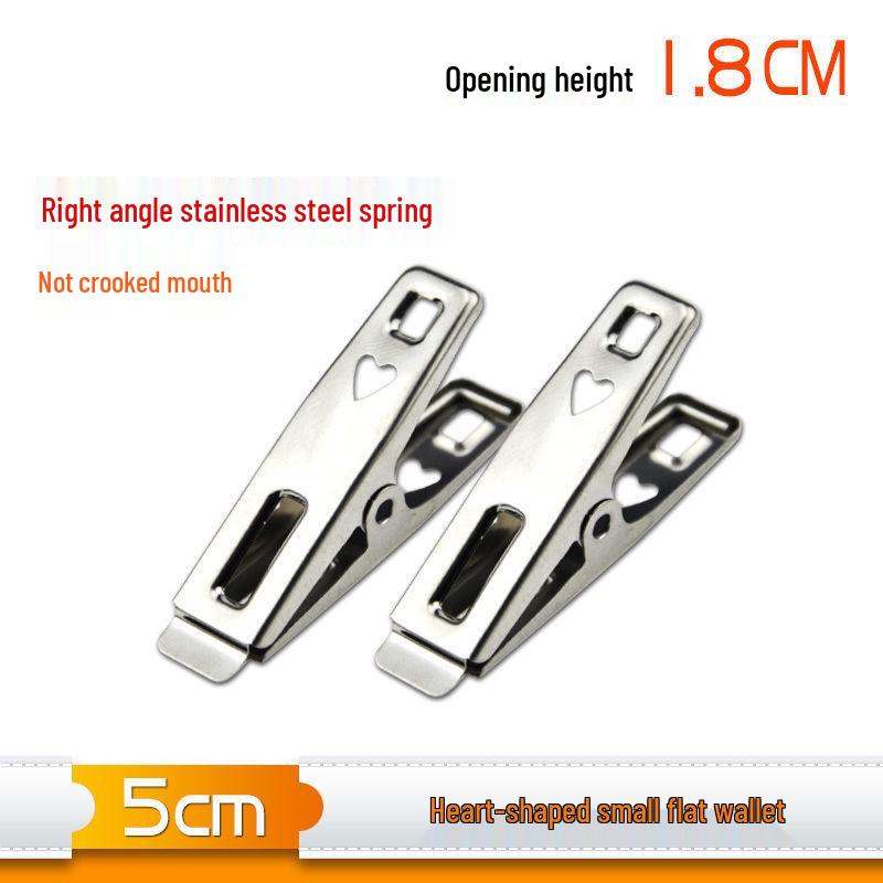 Compact Stainless Steel Clothes Peg for Drying Socks and Small Items