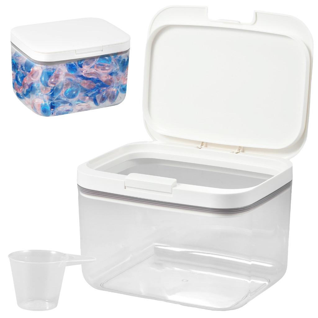 Контейнер для стиральных капсул 2,8 л/4,5 л/5,5 л, Автоматический держатель для капсул посудомоечной машины, Большая вместимость, Контейнер для стиральных капсул