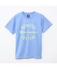 Champion Short Sleeve Crew Neck Tracksuit Set with Graphic Logo Basic Sport and Pale Kids' (2-Piece Set) Quick-Drying Print, T-Shirt Shorts, Blue,