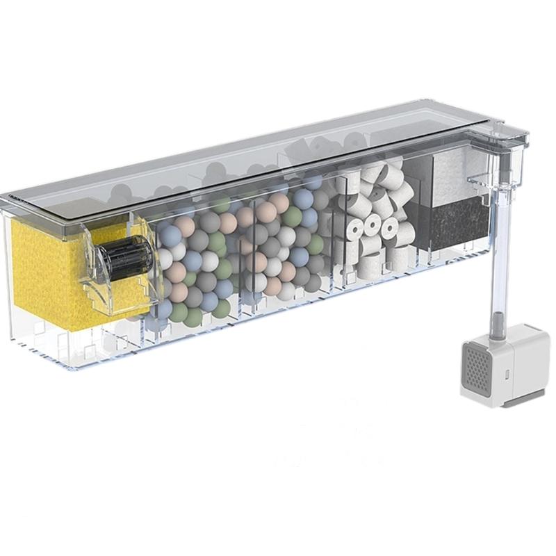 Quiet Water Pump With Triple Filtration System For Cleaning And Maintenance