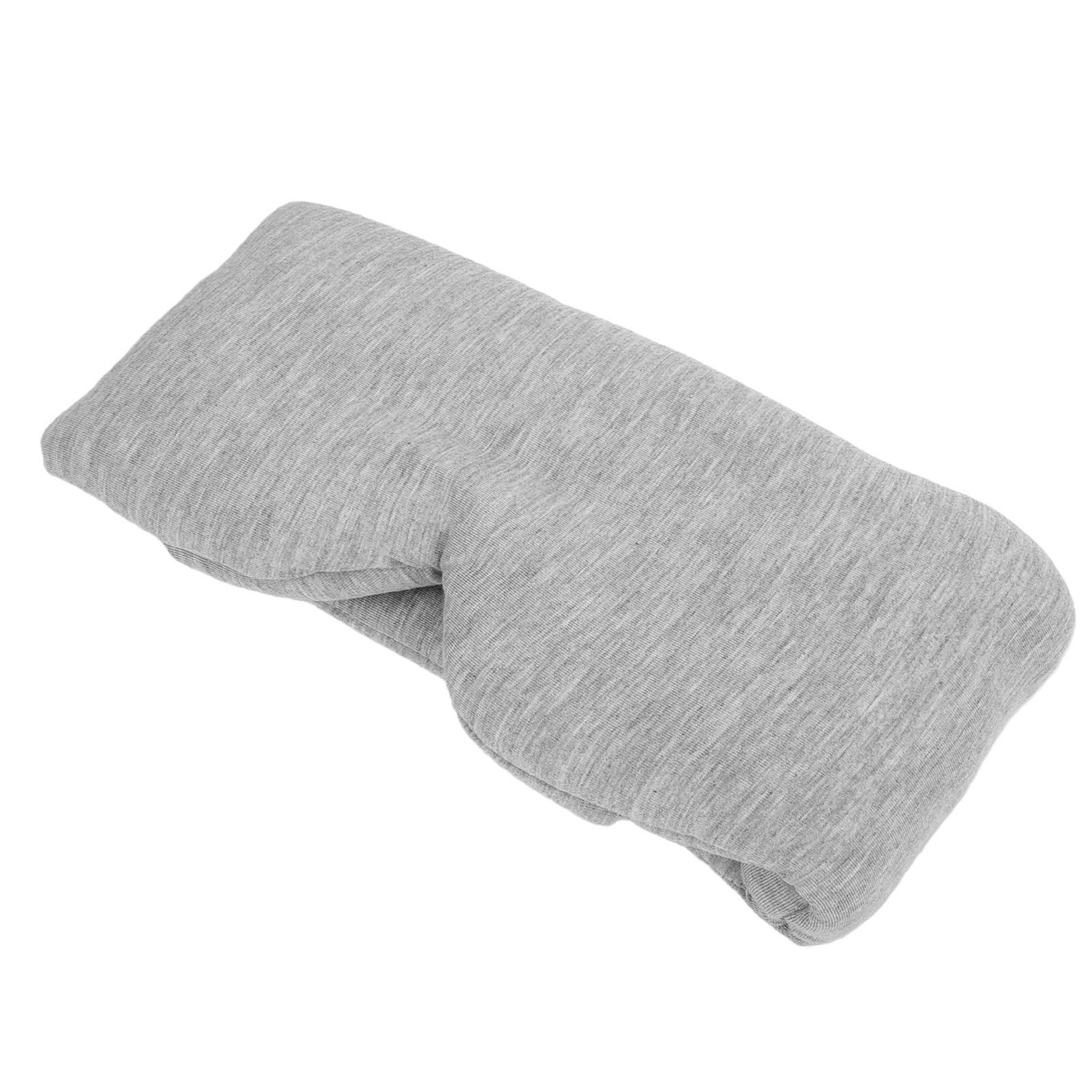 

Sleep Eye Cover Full Coverage Soft Modal Adjustable Light Blocking Blackout Eye Cover for Side Sleepers Gray