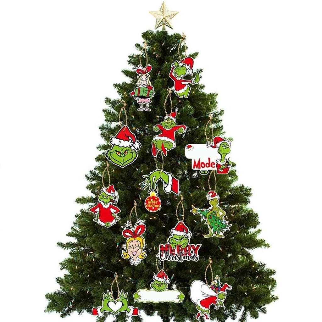 Etichette Decorazioni Natalizie, Ornamenti da Appendere per Feste e Etichette Regalo per Decorazioni Festive