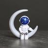 Żywica Figurka Astronauty Statua Figurka Kosmonauta Rzeźba Edukacyjna Zabawka Dekoracja Biurka Domu Model Astronauty Na Prezent Dla Dzieci